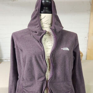 Northface Purple Fleece Zip Up XL